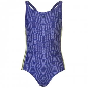 Image of adidas Fit One Piece Swimsuit Junior Girls - Noble Ink