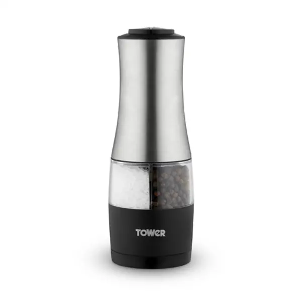 Image of Tower Dual Salt and Pepper Mill Stainless Steel