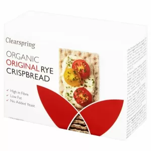 Image of Clearspring Organic Rye Crispbread Original 200g