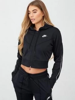 Image of Nike Nsw Fz Heritage Hoodie - Black