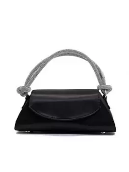 Image of Dune London Brynley Diamante Tubular Handle - Black