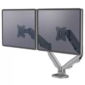 Image of Eppa Dual Monitor Arm - Silver