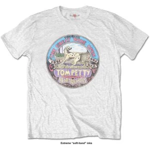 Image of Tom Petty & The Heartbreakers - The Great Wide Open Unisex Medium T-Shirt - White