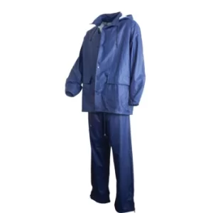 Image of 2 Piece Rainsuit, Navy (S)