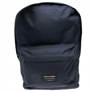 Image of Jack and Jones Basic Logo Backpack - Navy Mel