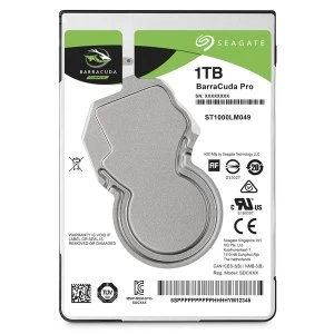 Image of Seagate BarraCuda Pro 1TB Hard Disk Drive