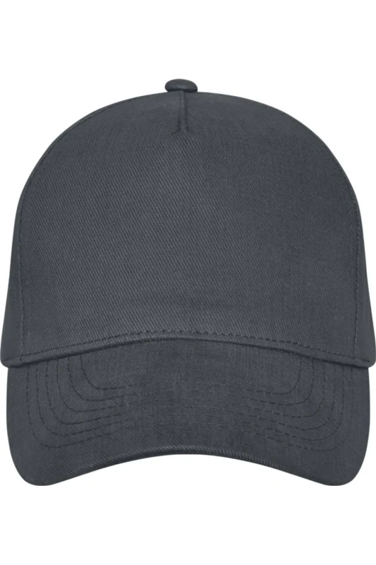 Image of Elevate Mens Doyle 5 Panel Cap in Grey Grey Male One Size