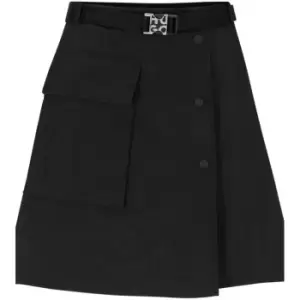 Image of HUGO High Waisted Mini Skirt - Black