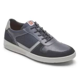 Image of Rockport Caldwell Sport Mdg NEW DRESS BlueS LEA/S - Blue