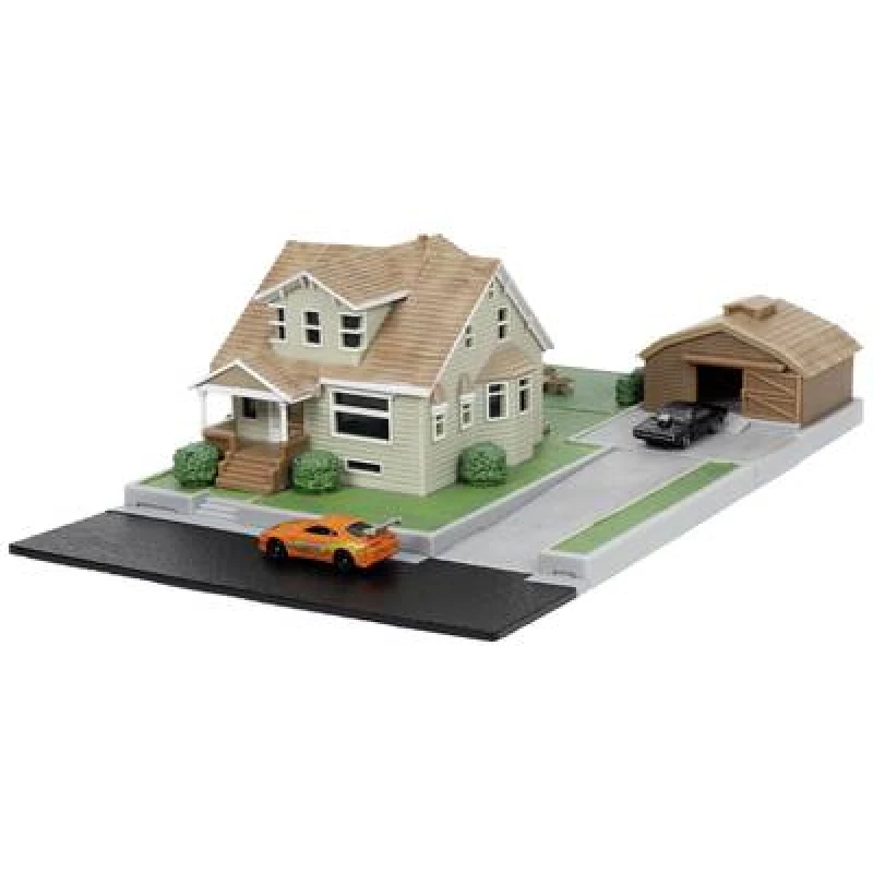 Image of JADA TOYS JADA TOYS F&F Nano Doms House Display Diorama 1:24 Model car 253203081