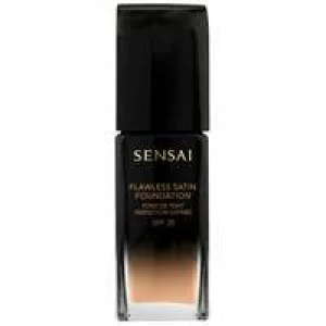 Image of SENSAI Flawless Satin Foundation SPF20 FS102 Ivory Beige 30ml