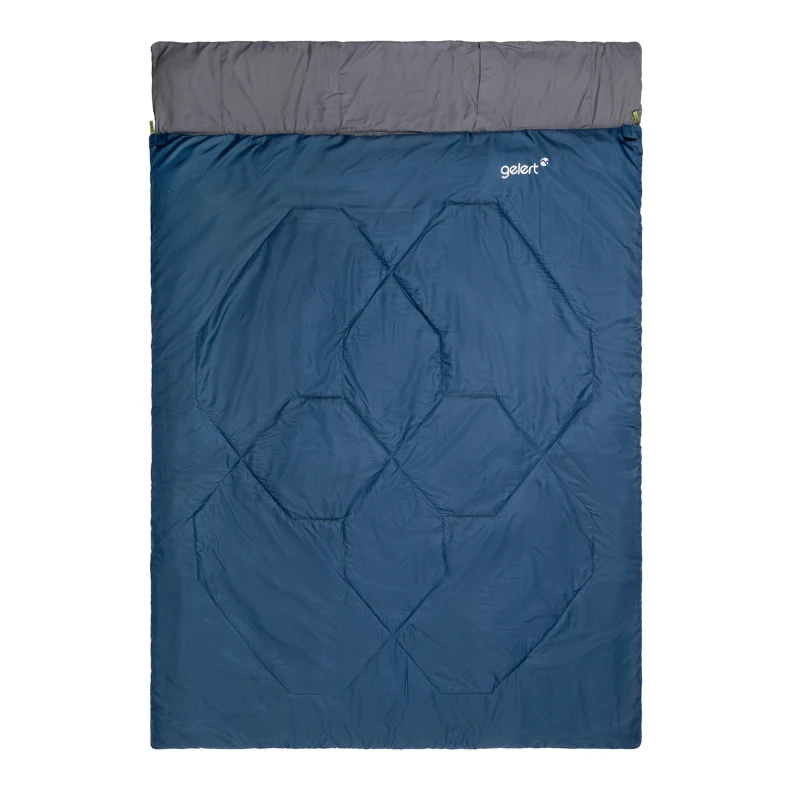 Image of Gelert Double Sleeping Bag Deep Blue unisex One Size