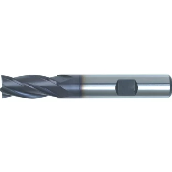 Image of 20.00MM HSS-Co 8% Weldon Shank Multi Flute End Mills - TiAlN Coated - Swisstech