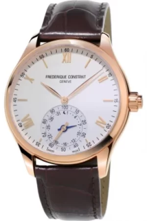 Image of Mens Frederique Constant Horological Smartwatch Bluetooth Hybrid Watch FC-285V5B4