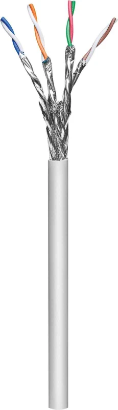 Image of Intellinet Network Bulk Cat7 Cable. 23 AWG. Solid Wire. 100m. Grey. Co