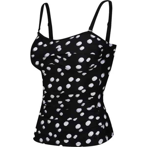 Image of Regatta Womens/Ladies Aceana II Soft Touch Lightly Padded Tankini Top 8 - Bust 32' (81cm)
