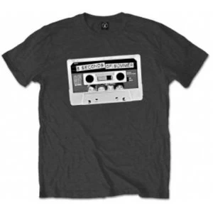 Image of 5 Seconds of Summer Tape Mens Charcoal T Shirt: X Large