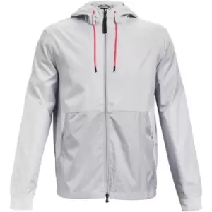 Image of Under Armour Legacy Wind Breaker Jacket Mens - Grey