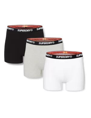 Image of Superdry Classic Three Pack Boxer - Multi, Size 2XL, Men