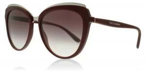 Image of Dolce & Gabbana DG4304 Sunglasses Bordeaux 30918H 57mm