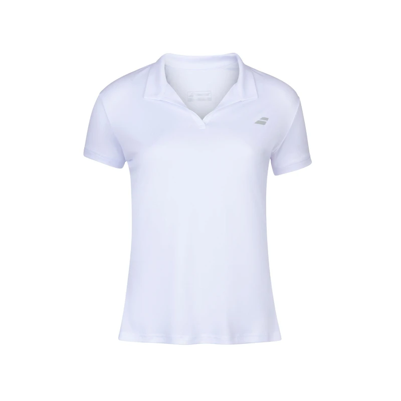 Image of Babolat Play Polo Shirts Juniors - White White 10 Years