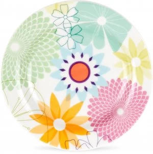 Image of Portmeirion Crazy Daisy 175cm Tea Plate 4 Piece Set