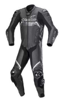 Image of Alpinestars Missile V2 Ignition Leather Suit 1 PC Black 54