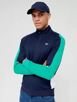 Image of Lacoste Large Logo T-Shirt, Navy, Size 6XL, Men