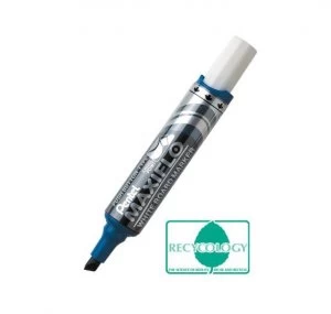 Image of Pentel Maxiflo Whiteboard Marker Chisel Tip Blue PK12