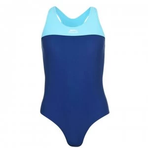 Image of Slazenger Racer Back Swimsuit Ladies - Navy