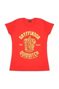 Image of Gryffindor Quidditch Fitted T-Shirt