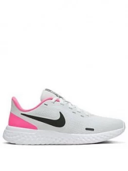 Image of Nike Revolution 5 Junior Trainers - Multi, Size 5.5