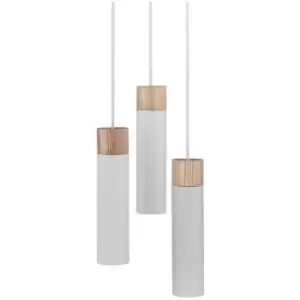Image of Nordlux Lighting - Nordlux Tilo Cluster Pendant Ceiling Light Grey