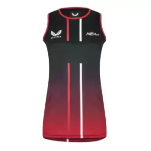 Image of Castore Saracens Mavericks Training Vest Womens - Black