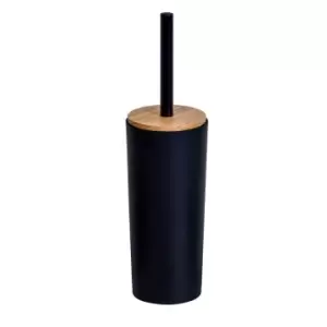 Image of Showerdrape Sonata Black Toilet Brush & Holder