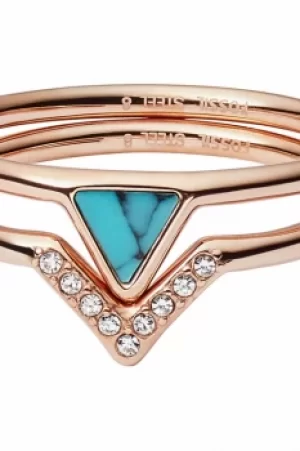 Image of Fossil Jewellery Ring Size S JEWEL JF02645791510