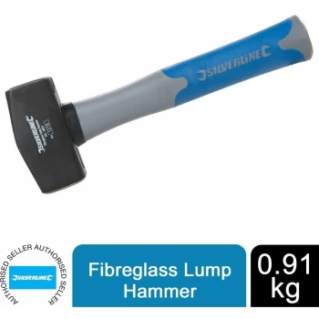 Image of Silverline - Lump Hammer Fibre glass 2lb (0.91kg) HA37