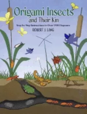 Image of origami insects