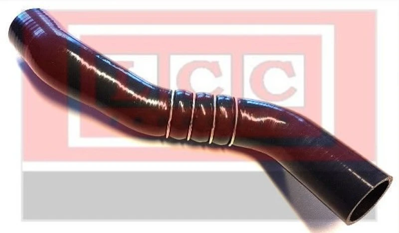 Image of LCC LCC6278 Turbocharger Hose with external spring, Silicone Silicone Charger Intake Hose (3314)
