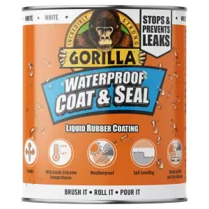 Image of Gorilla White Waterproof Coat & Seal - 473ml