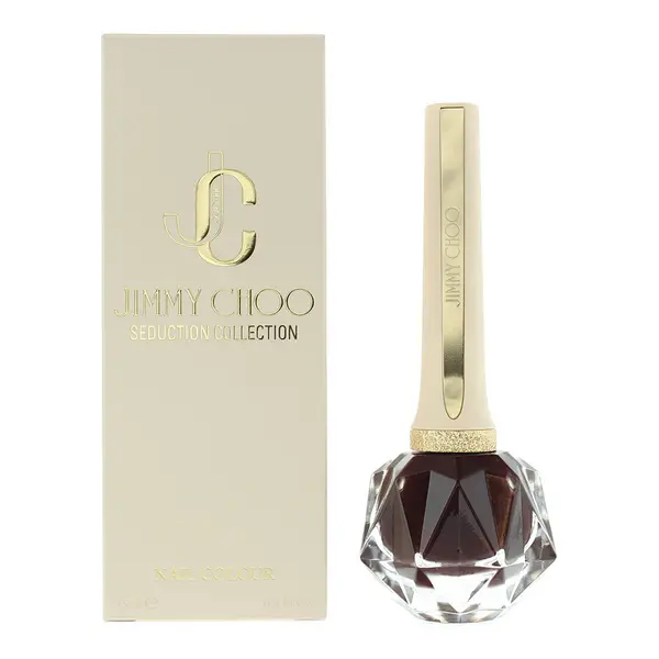 Image of Jimmy Choo Seduction Collection 002 Burgundy Night Nail Polish 15ml