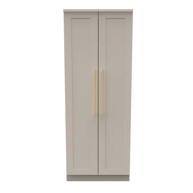 Image of Helmsley 2 Door Wardrobe In Kashmir Matt (Ready Assembled)