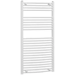 Image of Heated Towel Rail, Hydronic Bathroom Ladder Radiator 600mm x 1200mm