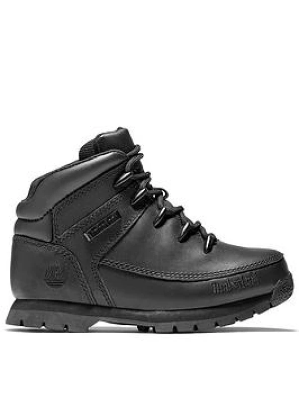 Image of Timberland Black euro sprint Youth boots Black UK 5 (EU 38)
