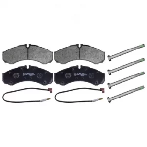 Image of Brake Pad 116193 by Febi Bilstein Front Axle