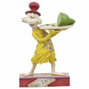 Image of Green Eggs and Ham (Sam I Am) Dr Seuss Figurine