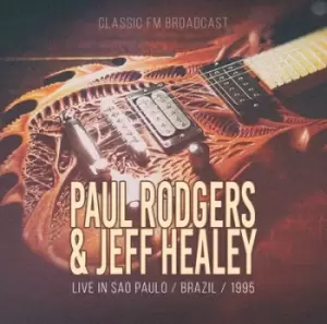 Image of Live in Sao Paulo Brazil 1995 by Paul Rodgers & Jeff Healey CD Album