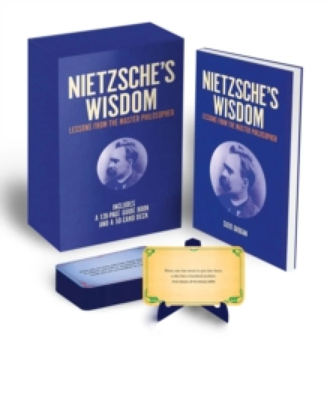 Image of Nietzsche's Wisdom Book & Card Deck : Includes 128-page guide book and a 50-card deck Paperback / softback