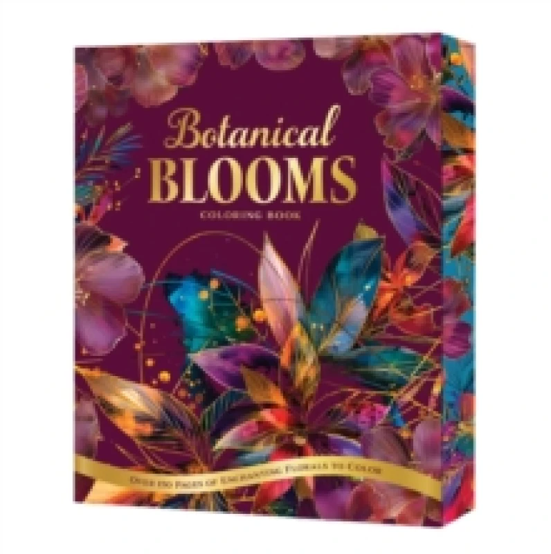 Image of Botanical Blooms Coloring Book. Paperback. By Editors of Chartwell Books Books