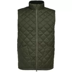 Image of Barbour Mens Monty Gilet Olive Medium
